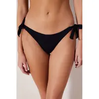 Pentik Lage Taille Braziliaanse Bikini Onderkant Met Strikdetail