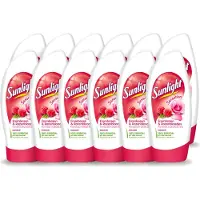 Sunlight 12 x - Douchegel - PH Neutraal - Rozen En Frambozen - 250 ml - Voordeelverpakking - 12 stuks