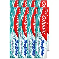 Colgate 12 x - Max White - Whitening Crystals - Tandpasta - 100ml - Voordeelverpakking - 12 stuks