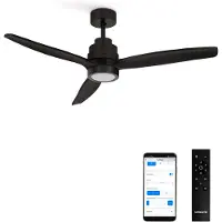 Create - Stille plafondventilator van 40 W met technische ABS-bladen, verkrijgbaar in verschillende maten - M - Met licht - WIFI - WIND STYLANCE