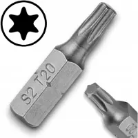 Nexo Magnetische Torx Bit TX20 25mm - Korte Schroefbit voor Schroefmachine