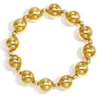 Yehwang Goudkleurige kralenarmband