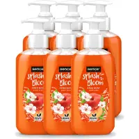 Sence 6 x – Handzeep – Splash To Bloom Peach – 500 ml - Voordeelverpakking - 6 stuks