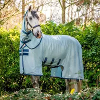 Horseware Vliegendeken Amigo Bug Buster Plus Blauw - 130/183