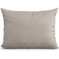 Decoware Gekleurd hoofdkussen 60x70cm (600 gram) - Taupe