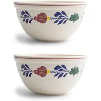 Royal Boch Boerenbont Beslagkom 20cm set van 2