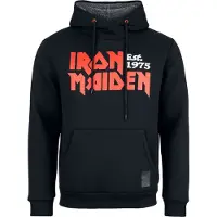 Iron Maiden Trui met capuchon - EMP Signature Collection - M tot XL - voor Mannen - zwart-grijs | Maat XL