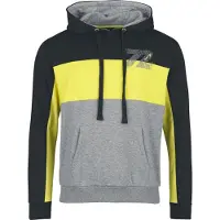 Metallica Trui met capuchon - EMP Signature Collection - M tot XXL - voor Mannen - zwart-grijs-geel - Maat L