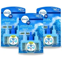 Ambi Pur 3 x 3volution - Bermuda Vibes Navulling - Luchtverfrisser - 20 ml - Voordeelverpakking - 3 stuks