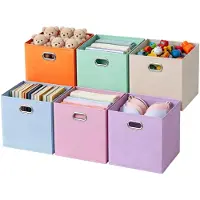 Famanu - Opbergdozen 30x30x30 cm - Ruimtebesparing en organisatie - Opvouwbaar met metalen handgrepen - Kleur en aantal onbekend