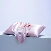 Famanu - Kussenhoes 50x75 cm - Bescherming voor je kussen - 100% hoogwaardige zijde - Roze