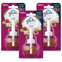 Glade 3 x - Navulling Elektrische Olie - Relaxing Zen - Zonder Houder - Voordeelverpakking - 3 stuks