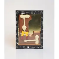 Pure Verwennerij Luxe Gedecoreerde Melk Chocolade Letter L - 240 Gram