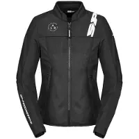 Spidi Corsa Net Lady Jas Zwart Wit Maat XS