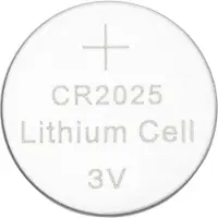 Q-CONNECT KF14559 Knopcelbatterij, lithium, CR2025, 3 Volt - 4 stuks