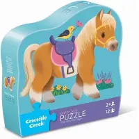 Crocodile Creek Puzzel, Mini Pony, 12 stukjes, speelgoed voor peuters