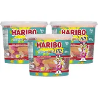 Haribo Sour Mix F!zz Party Size - Multipack - Snoep - 1500g (3x500g)