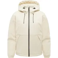 Ragwear Functionele jas 'Cezzy Rainy Warm Y' ecru / zwart