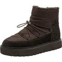 Tamaris Snowboots chocoladebruin / zwart