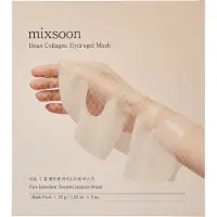 Mixsoon Bean Collageen Hydrogel Masker 1PACK (35g X 3ea) laagmoleculaire Diepe Voeding Uitstraling Hydratatie Alles-in-??n Verstevigende Ingredi?