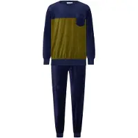 Pastunette Pyjama Heren | Maat: XXL | Kleur: Marine Blauw