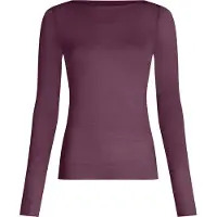 Hunkemoller Shirt ' Boatneck Cashmere' lila