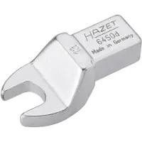Hazet Insteek-steeksleutel 6450D-13 · 14 x 18 mm insteekvierkant massief · Buiten-zeskant-profiel · SW 13 mm