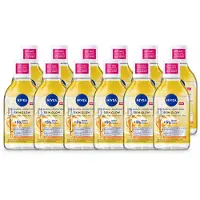 Nivea 12 x - Micellair Water - Serum Verrijkt Stralend - Verwijdert Waterbestendige Make-up - 400 ml - Voordeelverpakking - 12 stuks
