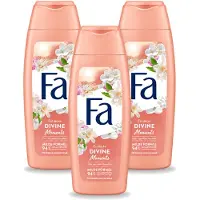 Fa 3 x - Douchecrème - Divine Moments - Verzorgen & Voeden - Verfrissend - 250 ml - Voordeelverpakking - 3 stuks