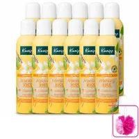 Kneipp 12 x - Douche schuim - Morning Kiss - Oranjebloesem - 200 ml - Bulkverpakking - Douche foam - Douchemop - Ochtendritueel