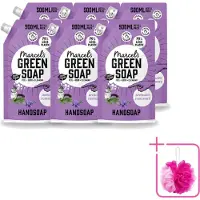Marcel's Green Soap 6 x Marcel’s Green Soap – Handzeep Navulling – Lavendel & Rozemarijn – 500 ml - Bulkverpakking - Handzeep - Douchemop - Natuurlijke handzeep