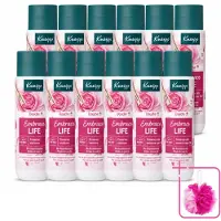 Kneipp 12 x - Douchegel - Embrace Life - 200 ml - Bulkverpakking - Douchegel - Douchemop - Roze geur