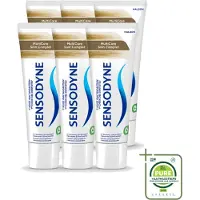 Sensodyne 6 x – Tandpasta – MultiCare – 75 ml - Grootverpakking - Vaatwasstrips - Gevoelige Tanden - Mondverzorging - Tandpasta - Tandgevoeligheid - Tandplak
