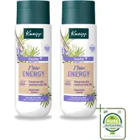 Kneipp 2 x - Douchegel - New Energy - Energieke Geur - 200 ml - Grootverpakking - Vaatwasstrips - Douchegel - Energie - Rozemarijn - Natuurlijke Geur - Hydraterend