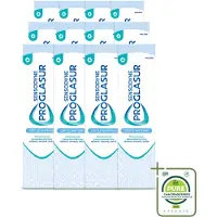 Sensodyne 12 x – Tandpasta – Proglasur Gentle Whitening – 75 ml - Grootverpakking - Vaatwasstrips - Tandpasta - Tanderosie - Tandglazuur - Witte Tanden - Gevoelige Tanden