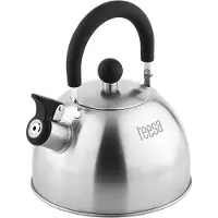 Uni-T Teesa TSA0153 Waterkoker met fluitje, 1,8 L, roestvrij staal