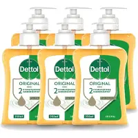 Dettol 6 x – Antibacteriële Handzeep Original – Hydraterende Formule – 250 ml - Voordeelverpakking - 6 stuks