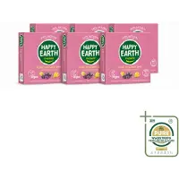 Happy Earth 6 x – Shower Bar – 100% Natuurlijk Lavender Ylang – 90 g - Wasstrips - Douchen - Douchegel - Lavendel - Ylang-ylang - Natuurlijke Douchegel