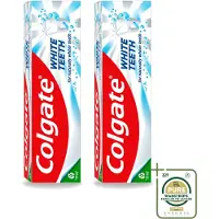 Colgate 2 x – Tandpasta – White Teeth – 75 ml - Wasstrips - Wittere Tanden - Tandenborstel - Mondverzorging - Tandpasta - Tanden Reinigen