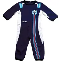 Sparco Stripes Design Babyromper - Marineblauw - Maat 18-24 maanden