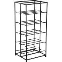 PT Living Wijnrek Dual Floor Metal Matt Black
