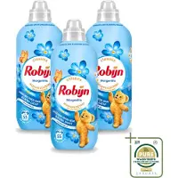 Robijn 3 x – Wasverzachter – Morgenfris – 1,1 L - Wasstrips - Wasverzachter - Wasverzachter Morgenfris - Wasverzachter Voor Kleding - Wasverzachter Morgenfris 1.1 L - Wasverzachter Voor Textiel