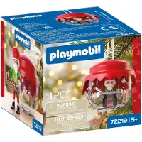 Playmobil | Christmas | Kerstbal: Bakker | Feestelijke verzamelbal met Kerstman & bakaccessoires | Voor kinderen vanaf 5 jaar | 72219