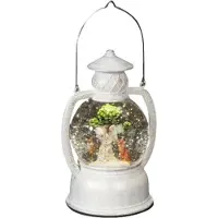 Konstsmide 4299-200 LED-lantaarn Engel, Rendier Warmwit LED Wit, Bont