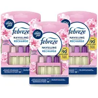 Ambi Pur 3 x - 3Volution - Navulling - Vleugje Bloesem - 20 ml - Voordeelverpakking - 3 stuks