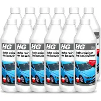 Hg 12 x - Autoreiniger & Beschermer - Houdt Langer Schoon - 50 tot 60 Wasbeurten - 1L - Voordeelverpakking - 12 stuks