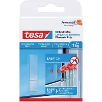 TESA Dubbelzijdige powerstrip transparant 1kg | 15 stuks