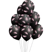 Partyxplosion Ballonnen - Ballon - Gender reveal - Babyshower - Geboorte versiering meisje - Feest decoratie - Latex - roze - 8 stuks
