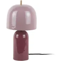 Leitmotiv Tafellamp Rico Enamel Dark Mauve Soft Lavender