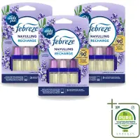 Ambi Pur 3 x - 3Volution - Navulling - Lavendel - 20 ml - Grootverpakking - Vaatwasstrips - Geurverspreider - Lavendel - Frisheid - Geurblindheid - Nare Geuren